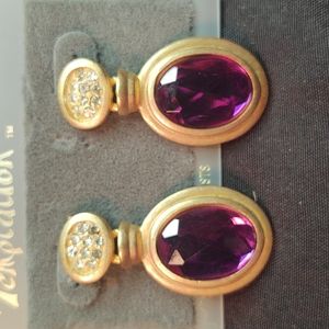 Vintage 80's earrings